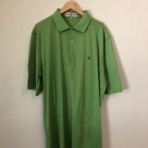 Fairway & Greene Men’s Golf Polo Shirt- Green- XL
